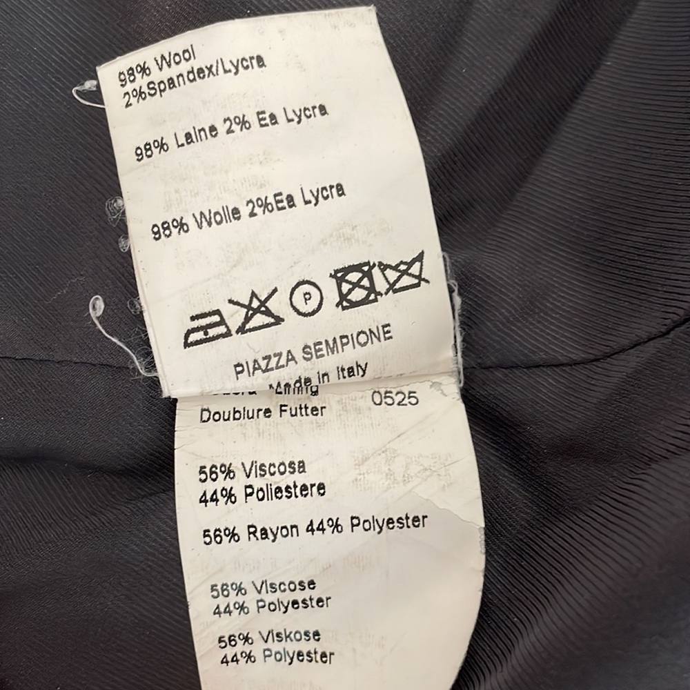 Piazza Sempione Herringbone Pencil Skirt - Picture 9 of 10